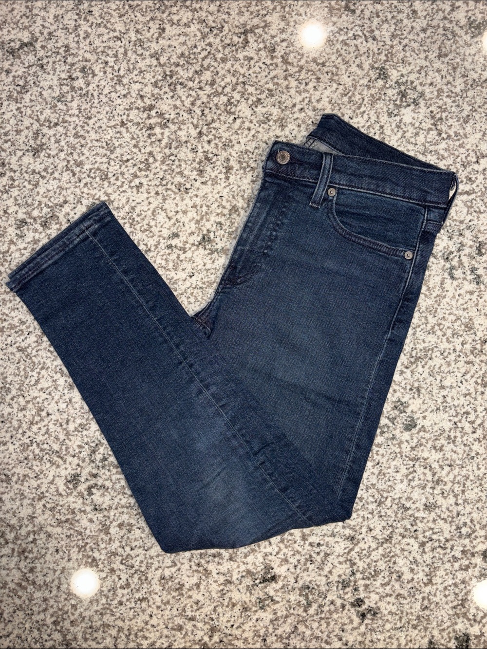 Levi's Premium 512 Men's Slim Taper Dark Blue Jeans